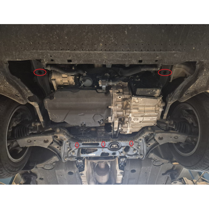 Scut Motor din Aluminiu, Scut Protection, Ford Transit Connect 2024 - Prezent - EDK.ro