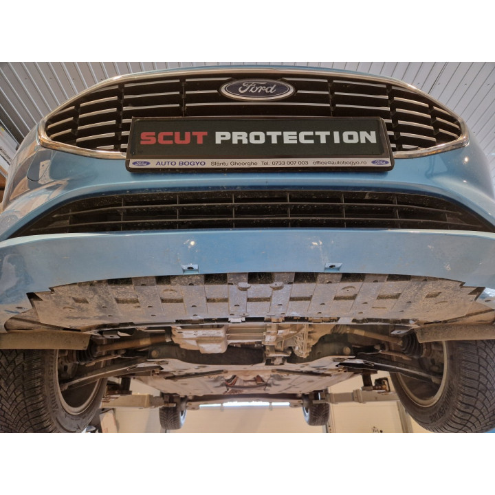 Scut Motor din Metalic, Scut Protection Tourneo Courier Lic, Ford Transit Courier 2023 - Prezent - EDK.ro