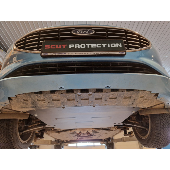 Scut Motor din Metalic, Scut Protection Tourneo Courier Lic, Ford Transit Courier 2023 - Prezent - EDK.ro
