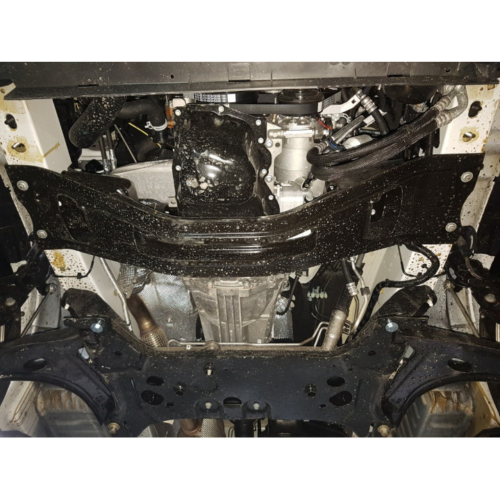 Skid Plate for Engine and Gearbox, Scut Protection, Ford Transit Custom 2013 - 2020 - EDK.ro