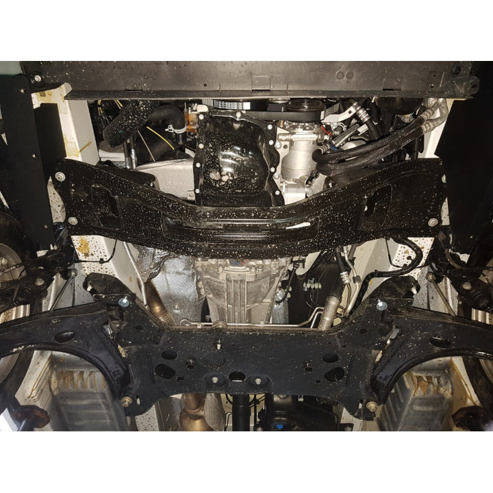 Skid Plate for Engine and Gearbox, Scut Protection, Ford Transit Custom 2013 - 2020 - EDK.ro