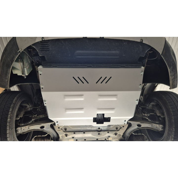 Scut Motor din Aluminiu, Scut Protection Tracțiune Față, Ford Transit Custom 2020 - 2023 - EDK.ro