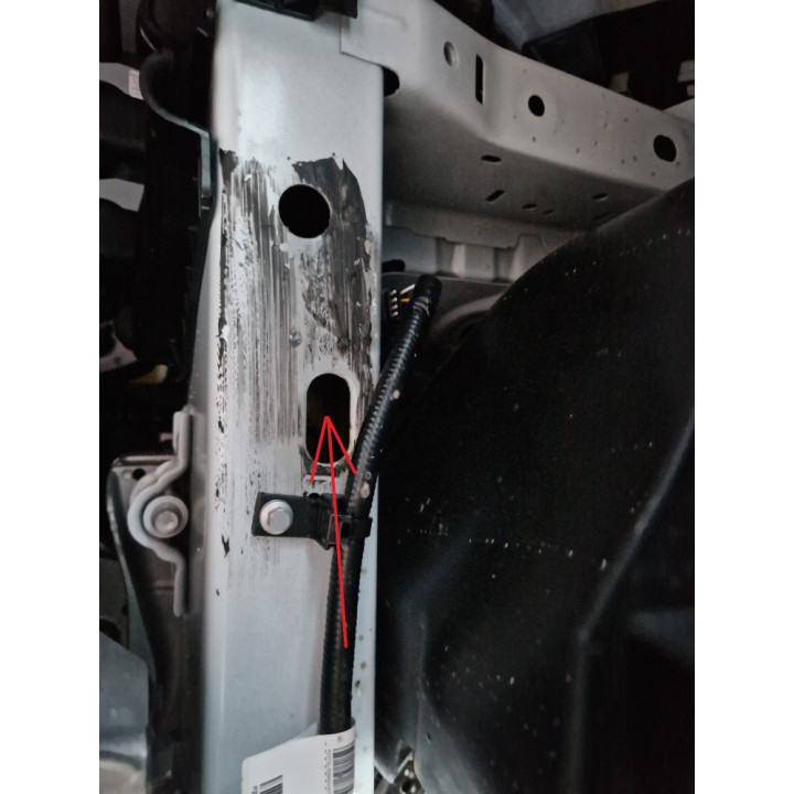 Skid Plate for Engine, Scut Protection, Ford Transit Custom 2023 - Present - EDK.ro