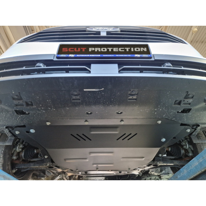 Scut Motor din Aluminiu, Scut Protection, Ford Transit Custom 2023 - Prezent - EDK.ro