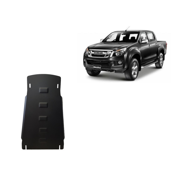 Skid Plate for Gearbox, Scut Protection, Isuzu D-Max 2012 - 2019 - EDK.ro