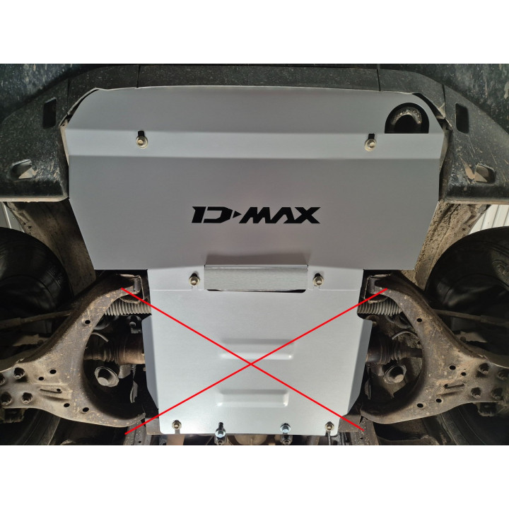 Skid Plate for Radiator, Scut Protection, Isuzu D-Max 2019 - Present - EDK.ro
