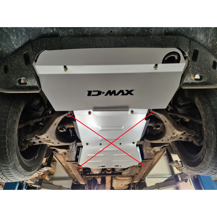Scut Radiator, Scut Protection, Isuzu D-Max 2019 - Prezent - EDK.ro