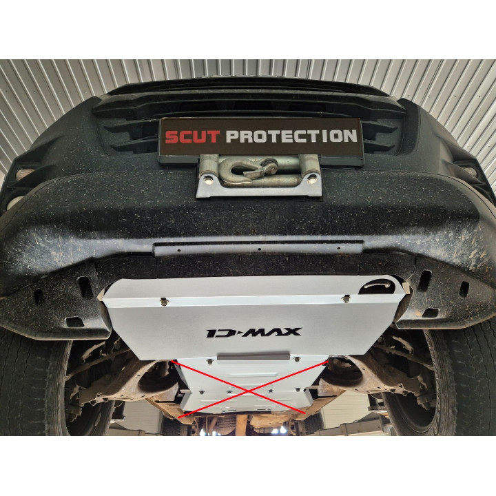 Scut Radiator, Scut Protection, Isuzu D-Max 2019 - Prezent - EDK.ro