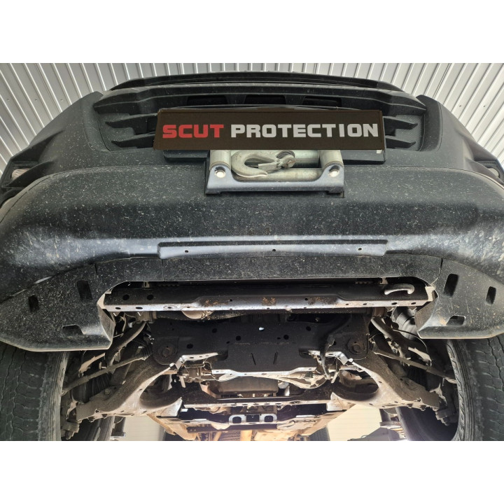 Skid Plate for Engine, Scut Protection, Isuzu D-Max 2019 - Present - EDK.ro