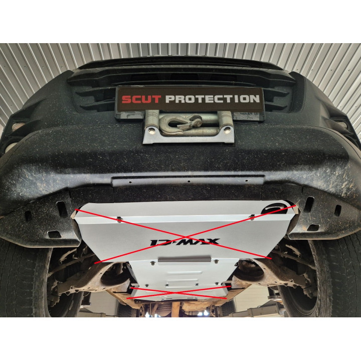 Scut Motor, Scut Protection, Isuzu D-Max 2019 - Prezent - EDK.ro