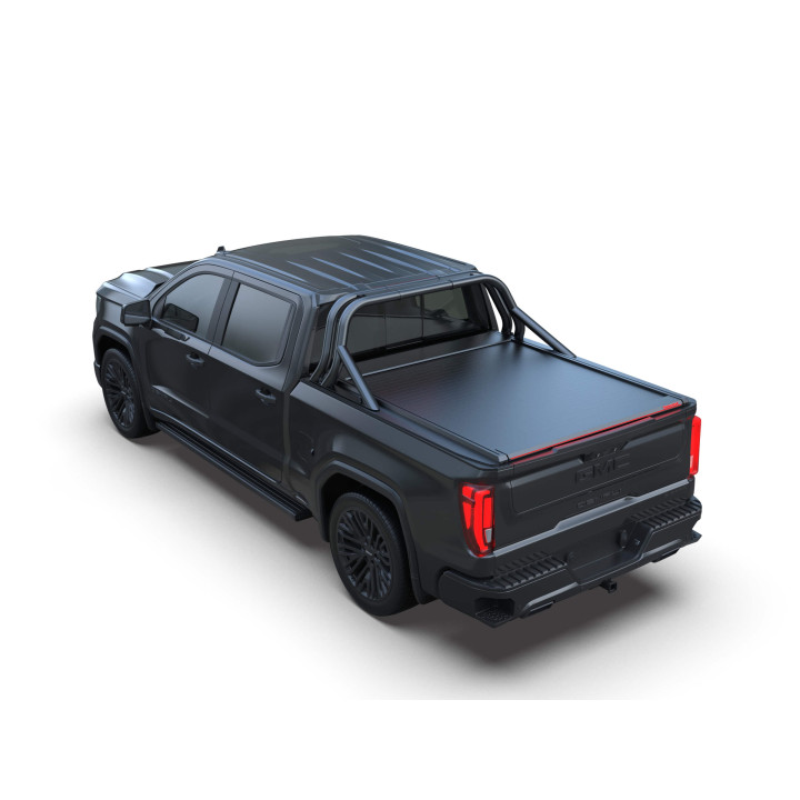 Manual Roll Top Tonneau Bed Cover, Tessera 4x4 Roll+, GMC Sierra 1500 Bed Length 5.8 Feet 2019 - Present - EDK.ro