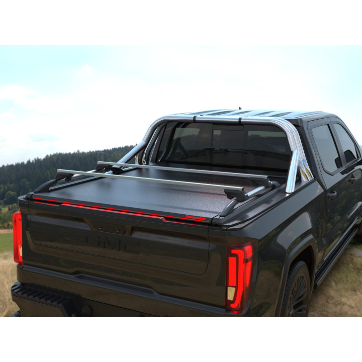 Manual Roll Top Tonneau Bed Cover, Tessera 4x4 Roll+, GMC Sierra 1500 Bed Length 5.8 Feet 2019 - Present - EDK.ro