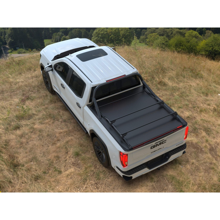 Manual Roll Top Tonneau Bed Cover, Tessera 4x4 Roll+, GMC Sierra 1500 Bed Length 5.8 Feet 2019 - Present - EDK.ro