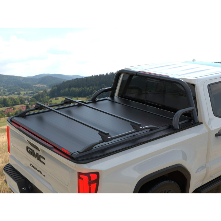 Manual Roll Top Tonneau Bed Cover, Tessera 4x4 Roll+, GMC Sierra 1500 Bed Length 5.8 Feet 2019 - Present - EDK.ro