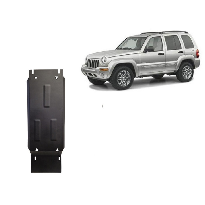 Skid Plate for Gearbox, Scut Protection Kj, Jeep Cherokee 2001 - 2008 - EDK.ro