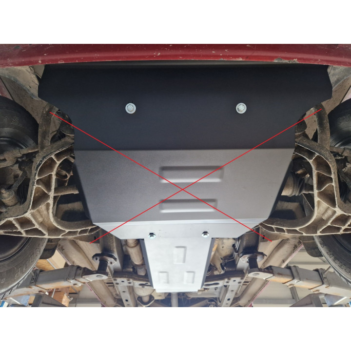 Skid Plate for Gearbox, Scut Protection Kj, Jeep Cherokee 2001 - 2008 - EDK.ro