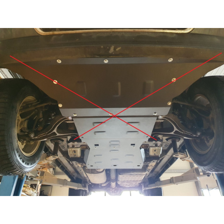 Skid Plate for Gearbox, Scut Protection, Jeep Grand Cherokee 2004 - 2010 - EDK.ro