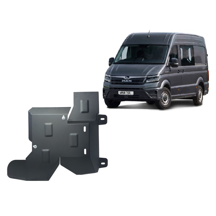 Skid Plate for AdBlue Tank, Scut Protection, MAN TGE 2017 - 2020 - EDK.ro