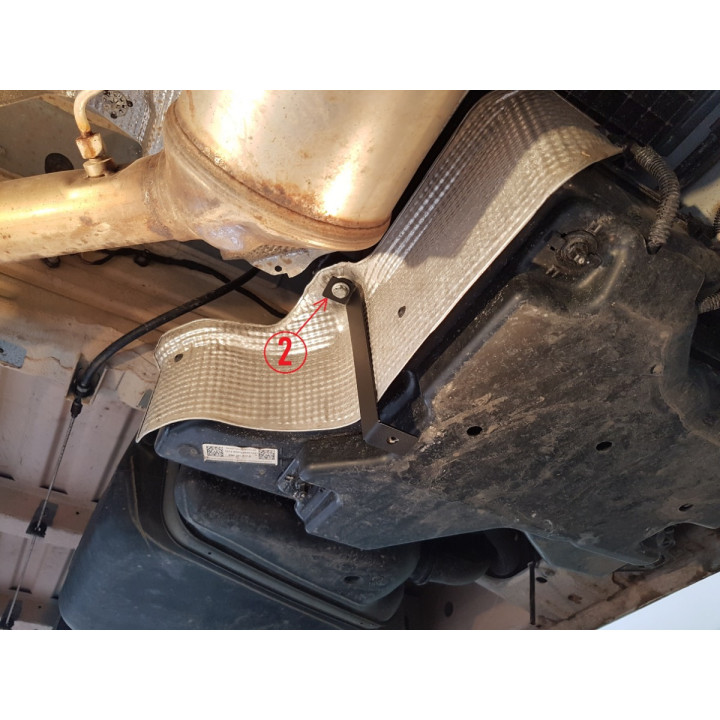 Skid Plate for AdBlue Tank, Scut Protection, MAN TGE 2017 - 2020 - EDK.ro