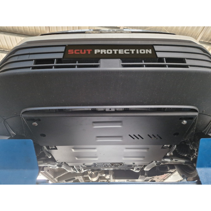 Aluminium Skid Plate for Engine, Scut Protection, MAN TGE 2017 - Present - EDK.ro