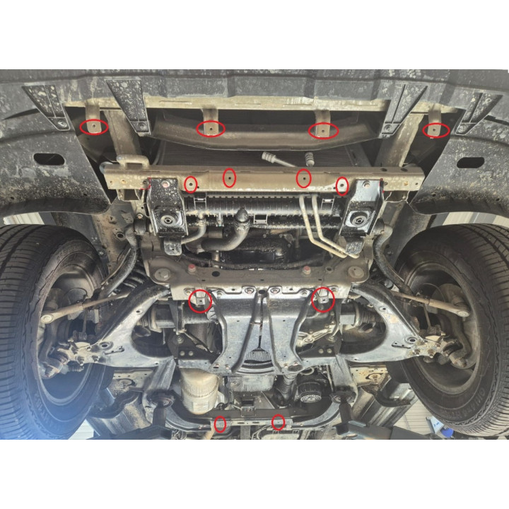 Skid Plate for Engine, Scut Protection Max, Maxus T60 2025 - Present - EDK.ro