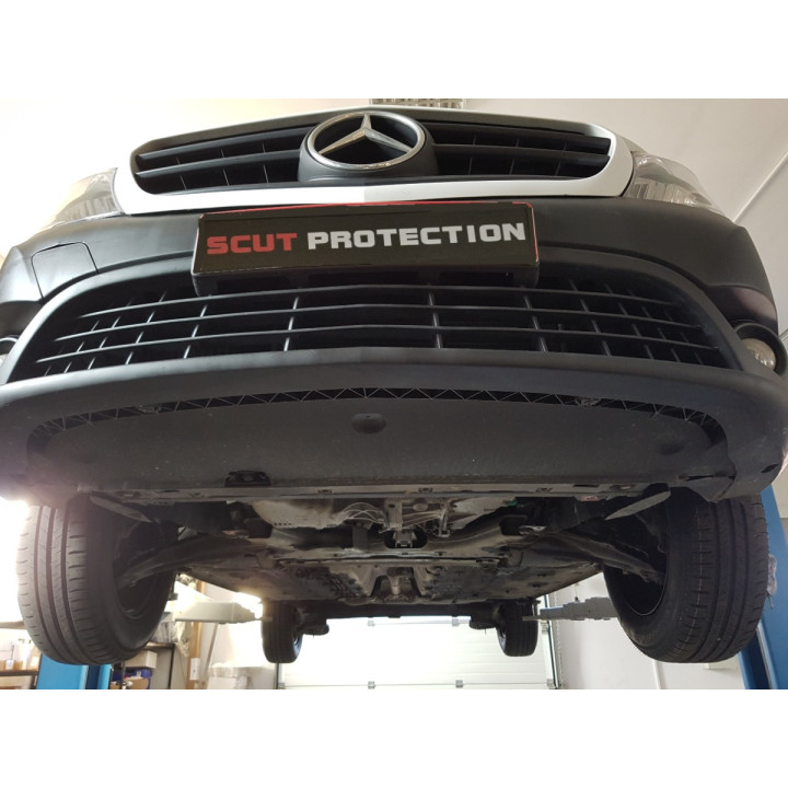 Skid Plate for Engine, Scut Protection, Mercedes-Benz Citan 2012 - 2021 - EDK.ro