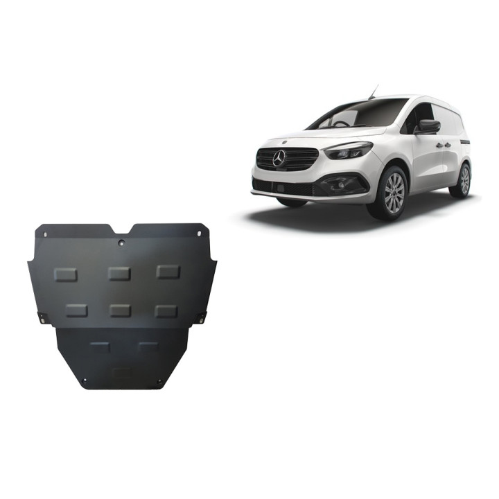 Skid Plate for Engine, Scut Protection, Mercedes-Benz Citan 2021 - Present - EDK.ro