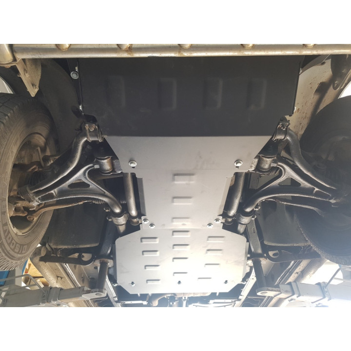 Skid Plate for Gearbox and Transfer Case, Scut Protection W163, Mercedes-Benz ML 1998 - 2005 - EDK.ro