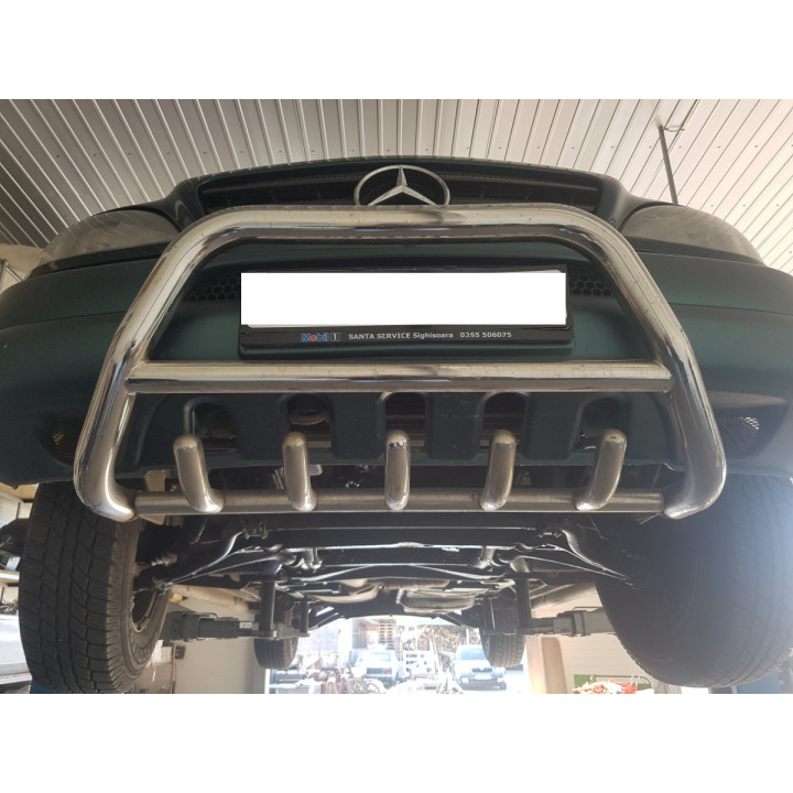 Skid Plate for Gearbox and Transfer Case, Scut Protection W163, Mercedes-Benz ML 1998 - 2005 - EDK.ro