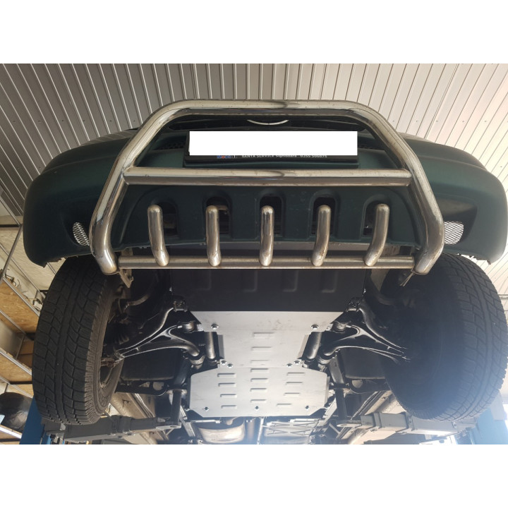 Skid Plate for Gearbox and Transfer Case, Scut Protection W163, Mercedes-Benz ML 1998 - 2005 - EDK.ro