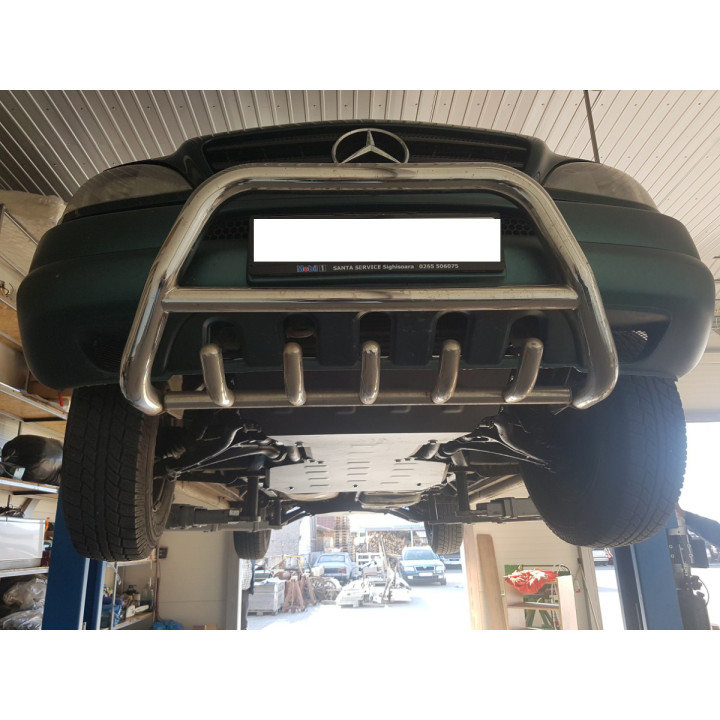Skid Plate for Gearbox and Transfer Case, Scut Protection W163, Mercedes-Benz ML 1998 - 2005 - EDK.ro