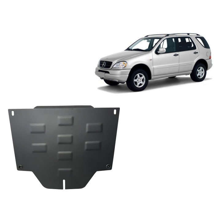 Skid Plate for Rear Differential, Scut Protection W163, Mercedes-Benz ML 1998 - 2005 - EDK.ro