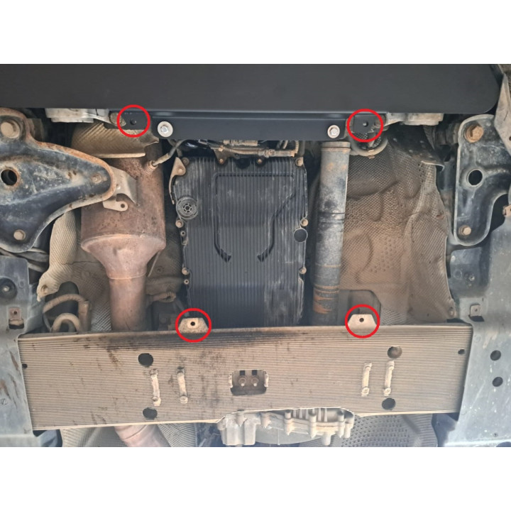 Skid Plate for Gearbox, Scut Protection W166, Mercedes-Benz ML 2011 - 2019 - EDK.ro