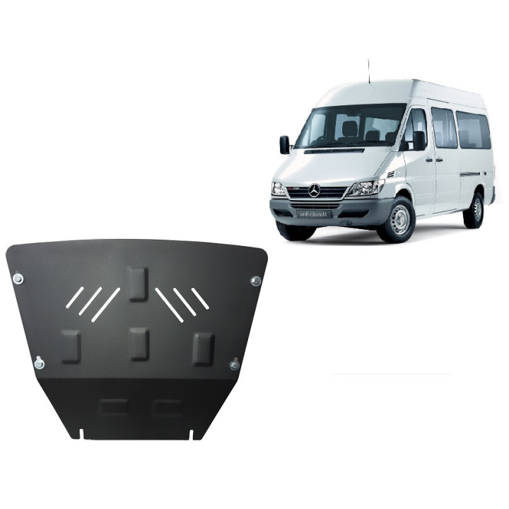 Skid Plate for Engine, Scut Protection, Mercedes-Benz Sprinter 1995 - 2006 - EDK.ro