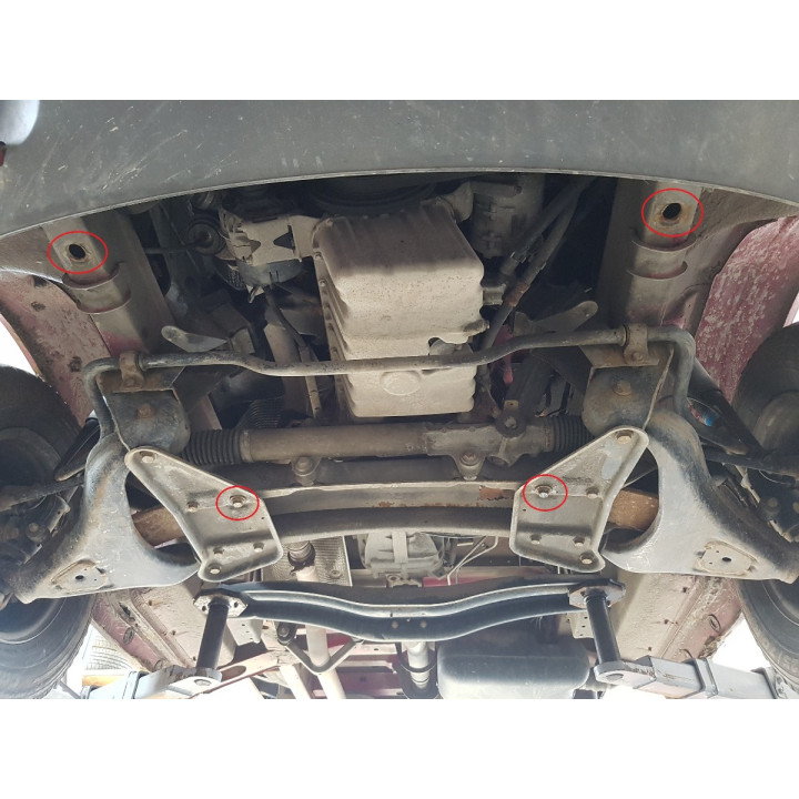 Scut Motor, Scut Protection, Mercedes-Benz Sprinter 1995 - 2006 - EDK.ro