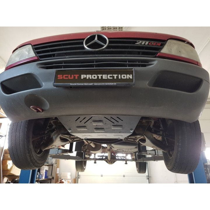 Skid Plate for Engine, Scut Protection, Mercedes-Benz Sprinter 1995 - 2006 - EDK.ro