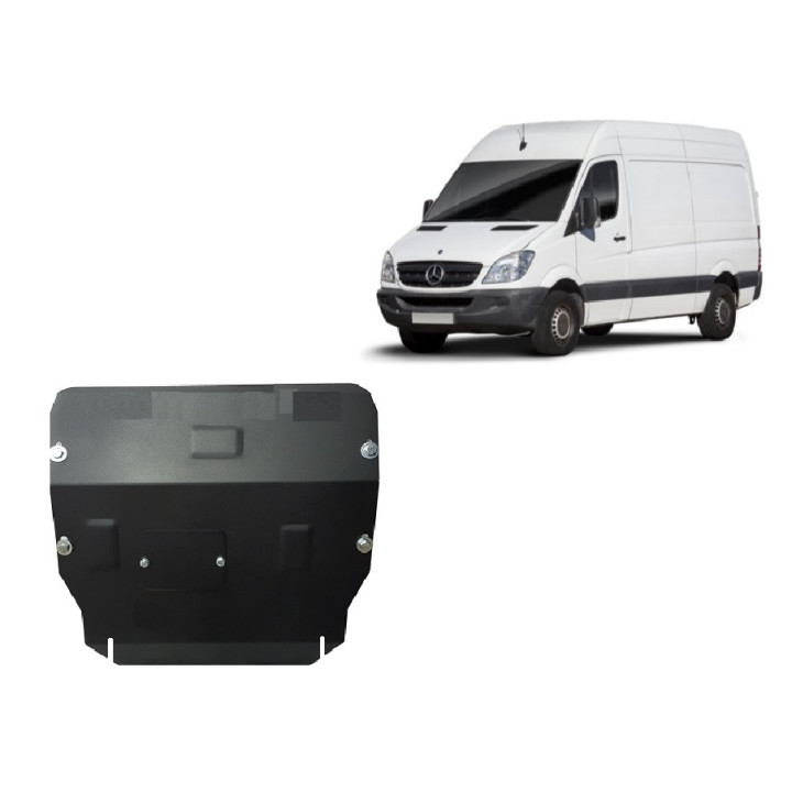 Skid Plate for Engine, Scut Protection 4x4, Mercedes-Benz Sprinter 2006 - 2017 - EDK.ro
