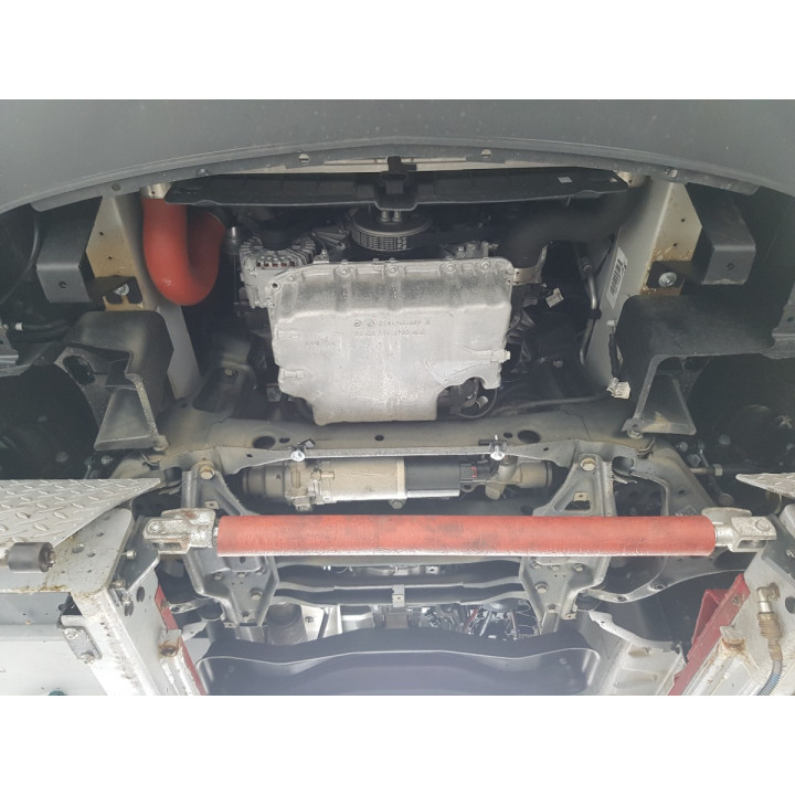 Scut Motor din Aluminiu, Scut Protection Tracțiune Spate, Mercedes-Benz Sprinter 2018 - Prezent - EDK.ro
