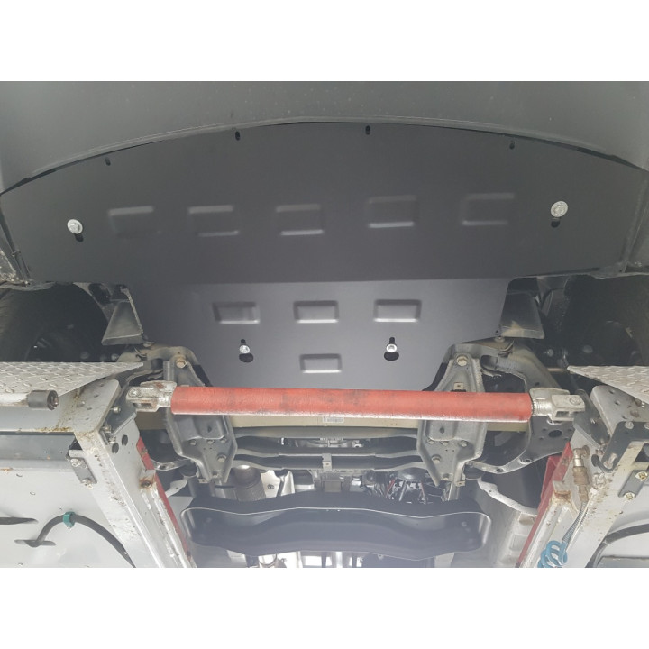 Scut Motor din Aluminiu, Scut Protection Tracțiune Spate, Mercedes-Benz Sprinter 2018 - Prezent - EDK.ro