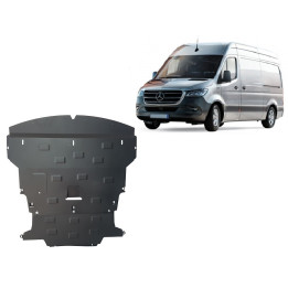 Skid Plate for Engine, Scut Protection Sprinter Front Wheel Drive, Mercedes-Benz Sprinter 2018 - Present - EDK.ro