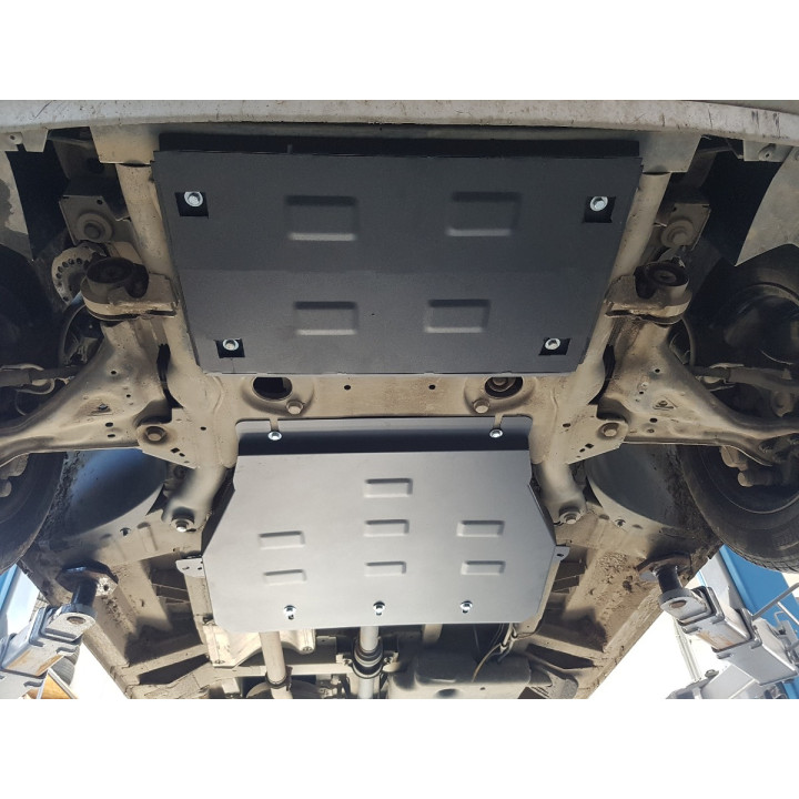Skid Plate for Gearbox, Scut Protection 2.2 D 4x2, Mercedes-Benz Viano 2003 - 2014 - EDK.ro
