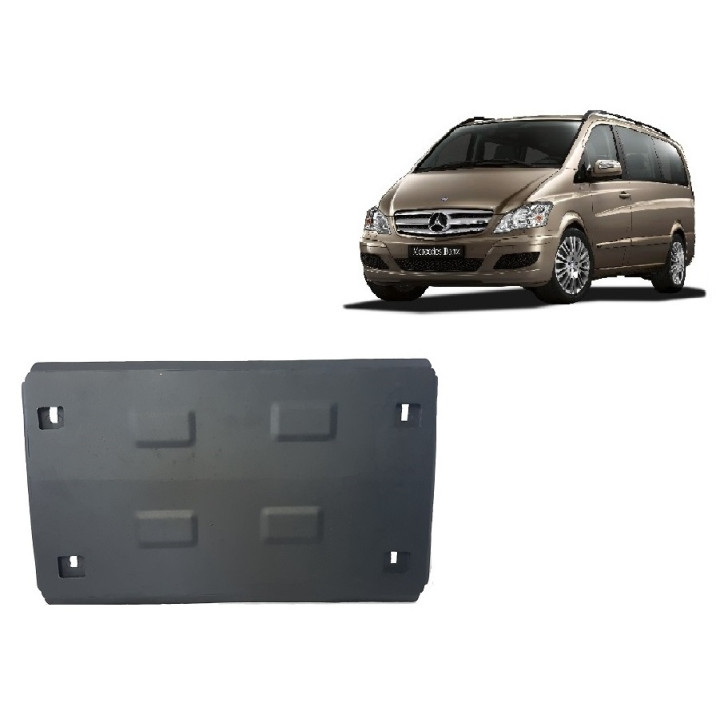 Scut Motor din Metalic, Scut Protection 2.2 D 4x2, Mercedes-Benz Viano 2003 - 2014 - EDK.ro