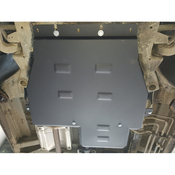 Metal Skid Plate for Gearbox and Transfer Case, Scut Protection Automatic 4x4 Version, Mercedes-Benz Viano 2003 - 2014 - EDK.ro