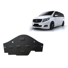 Metal Skid Plate for Stop&Go System, Scut Protection 4x2 1.6 D, Mercedes-Benz Viano 2014 - Present - EDK.ro