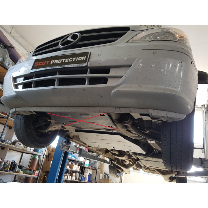 Scut Cutie de Viteze, Scut Protection 2.2 D 4x2, Mercedes-Benz Vito 2003 - 2014 - EDK.ro
