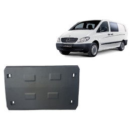 Metal Skid Plate for Engine, Scut Protection 2.2 D 4x2 4x4, Mercedes-Benz Vito 2003 - 2014 - EDK.ro