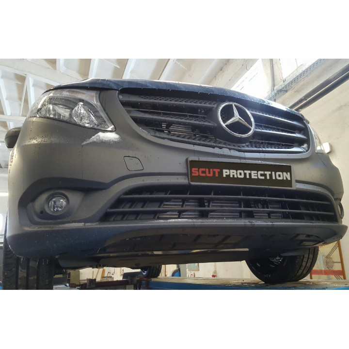 Skid Plate for Engine, Scut Protection 2.2 D 4x4, Mercedes-Benz Vito 2014 - 2020 - EDK.ro