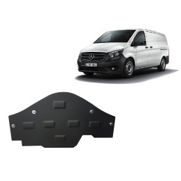 Metal Skid Plate for Stop&Go System, Scut Protection 4x2 1.6 D, Mercedes-Benz Vito 2014 - Present - EDK.ro