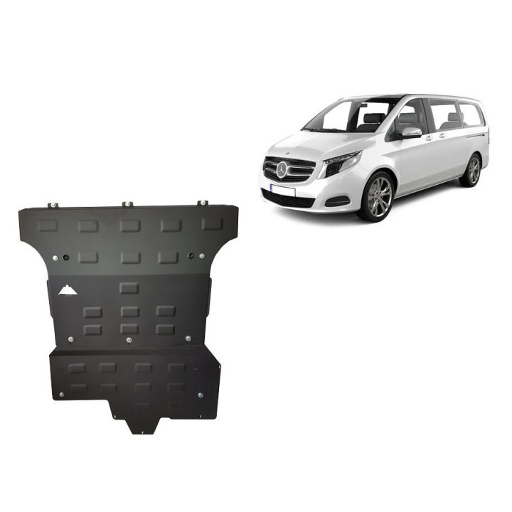 Skid Plate for Engine, Scut Protection 2.2 D 4x4, Mercedes-Benz Vito 2020 - Present - EDK.ro