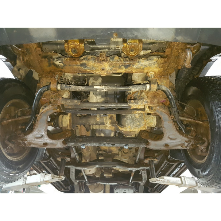 Skid Plate for Engine, Scut Protection, Mitsubishi L200 1998 - 2007 - EDK.ro